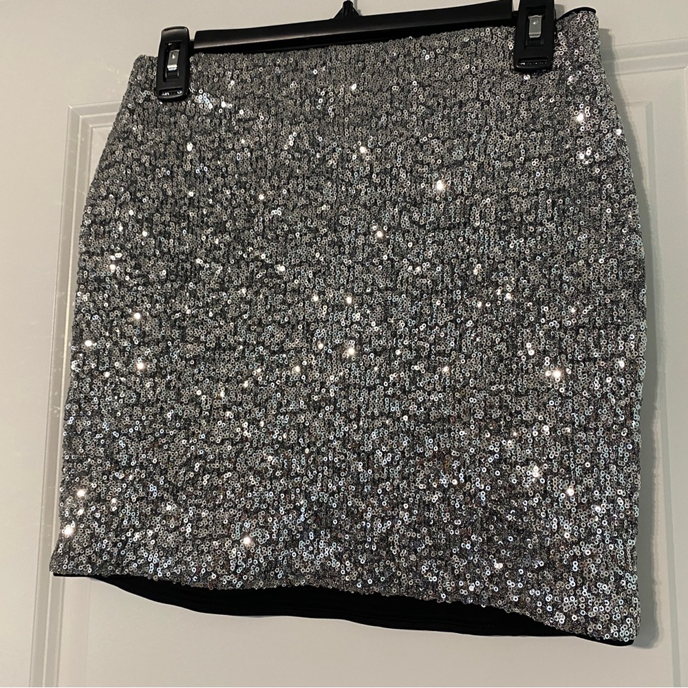 Silver skirt